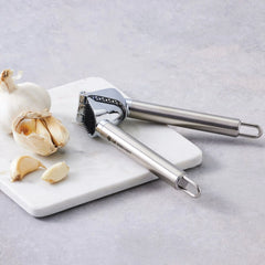 Stainless Steel Garlic Press