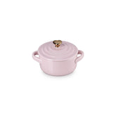 Mini Cocotte with Gold Heart Knob